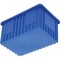 Quantum Storage Systems Divider Box, Polypropylene, Blue, 8 in H, 16-1/2 in L DG92080BL - alternate 4